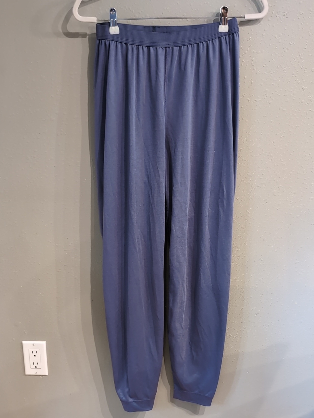 Vintage Patagonia Capilene Men's Underlayer in Dusty Blue Made In USA